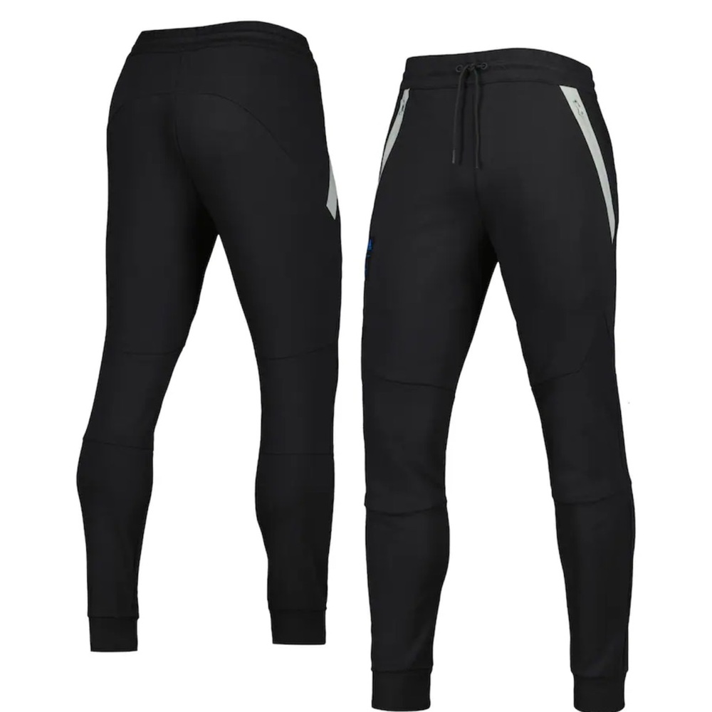 Adidas Black Joggers “Charlotte Football Club” Players Pants NEW WITH TAGS